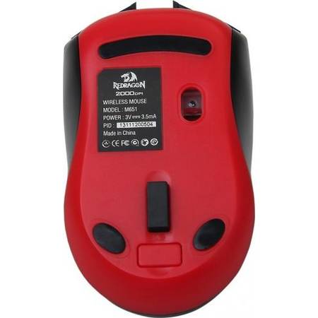 Mouse M651 Wireless, 2000 DPI