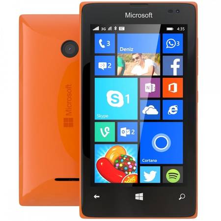 Telefon mobil Single SIM Microsoft Lumia 435 Orange