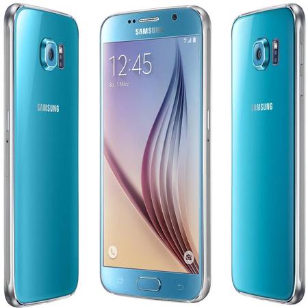 Telefon Mobil Samsung Galaxy S6 64GB Blue Topaz