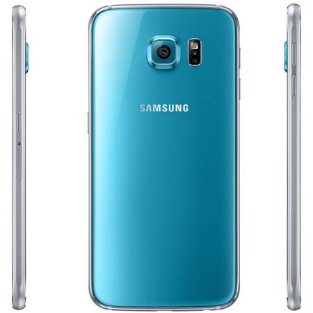 Telefon Mobil Samsung Galaxy S6 32GB Blue Topaz