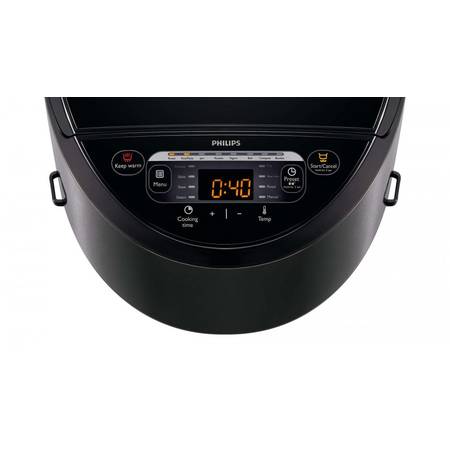 Multicooker HD3167/70, 980 W, capacitate 5 l, 15 programe automate, timer, negru