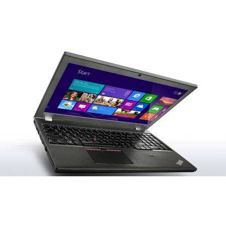 Laptop Lenovo ThinkPad T550, 15.5" 3K IPS EDP Touch, Intel Core i5-5300U Broadwell, 8GB, 256GB SSD, nVidia GT940M, FPR, 4G Lte, Win 8.1 Pro, Black