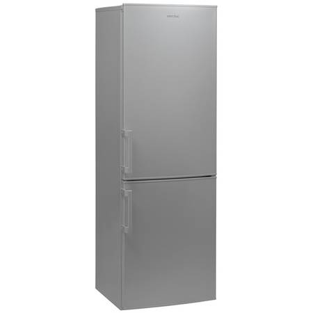 Combina frigorifica ANK326BS+, 295l, H 185,3cm, clasa A+, Silver