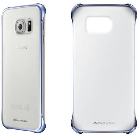 Husa Capac Clear Cover Black EF-QG920BBEGWW pentru Samsung Galaxy S6 G920