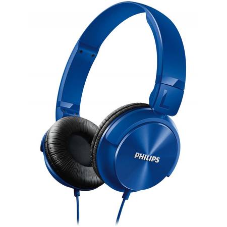 Casti audio tip DJ SHL3060BL/00, albastru