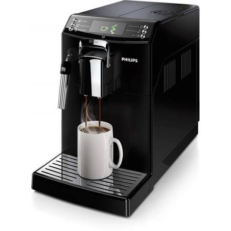 Espressor automat HD8841/09, 1.8 l, 1850 W, sistem clasic de spumare a laptelui, rasnite ceramice, functie CoffeeSwitch, 15 bar, negru