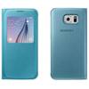 Husa S View Cover Blue EF-CG920PLEGWW pentru Samsung Galaxy S6 G920