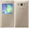 Husa EcoLeather S-View Gold EF-CA500BFEGWW pentru Samsung Galaxy A5, Galaxy A5 Duos