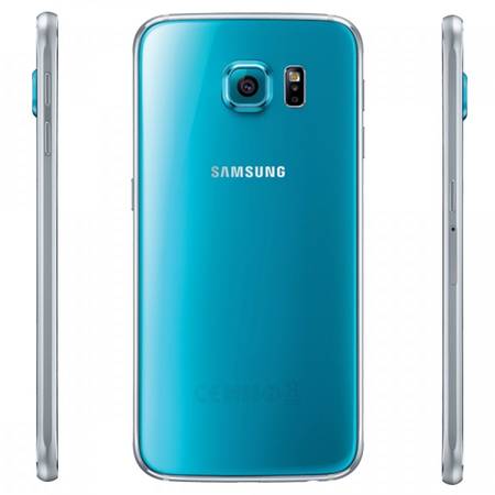 Telefon Mobil Samsung Galaxy S6 128GB Blue Topaz