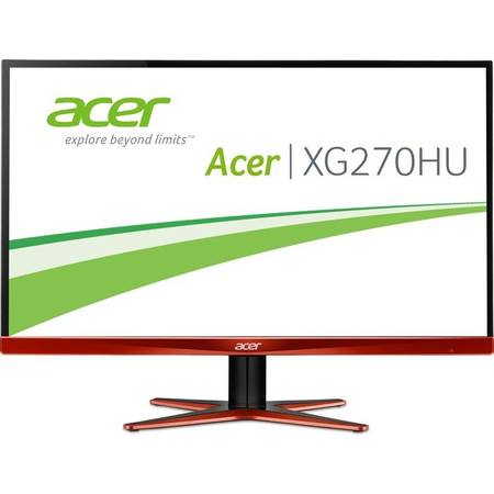 Monitor LED 27" XG270HUOMIDPX, TN panel, 2560x1440, 1ms, 350cd/mp, DVI, HDMI, Boxe