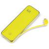 Baterie externa Kit Fashion Universal Power Bank 4500 mAh cu cititor microSD PWR4500YL Yellow