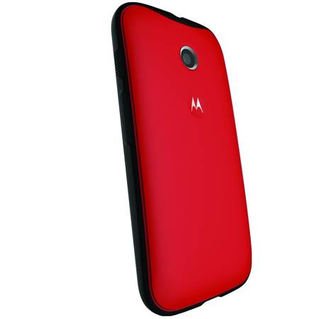 Capac Protectie Grip Shell ASMEGRPRED Cherry Red pentru Motorola Moto E XT1021