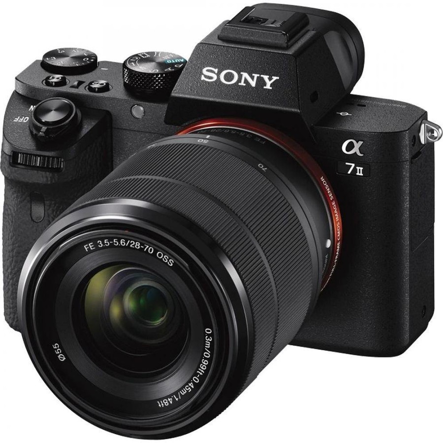 Aparat foto Mirrorless Sony A7 II, 24.3MP, Wi-Fi + Obiectiv Sony SEL 28-70mm f/3.5-5.6 OSS
