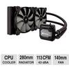 CORSAIR Cooler CPU H110i GT, racire cu lichid, compatibil Intel / AMD