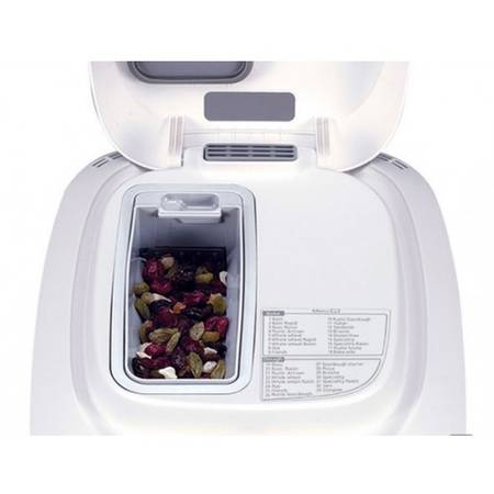 Cuptor de paine SD-2511WXE, alimentator automat de stafide, 17 programe automate, alb
