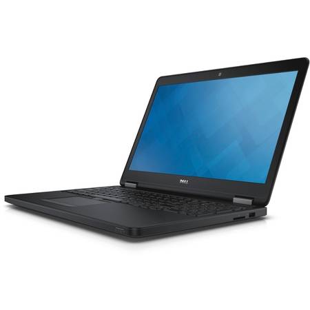 Laptop Dell Latitude E5550, 15.6" FHD, Intel Core i7-5600U 2.6GHz Broadwell, 8GB, 1TB, GMA HD 5500, FingerPrint Reader, Linux, Black