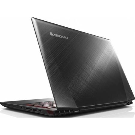 Laptop Lenovo Y50-70, 15.6" UHD 3840 x 2160 pixeli IPS, Procesor Intel Core i5-4210H 2.9GHz Haswell, 8GB, 1TB + 8GB SSH, GeForce GTX 960M 4GB, FreeDos, Black