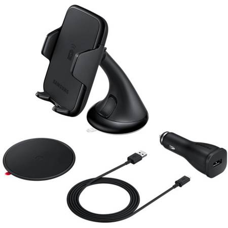 Suport auto parbriz cu incarcare wireless S Charger Dock EP-HN910IBEGWW pentru Samsung 4.0 - 5.7 inch