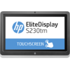 HP Monitor LED E4S03AA Touchscreen EliteDisplay, 23", Wide, Full HD, DisplayPort, DVI, Silver