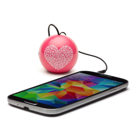 Boxa portabila KitSound Trendz Mini Buddy Heart
