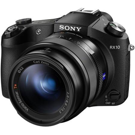 Camera foto DCS-RX10 II Black, 20.2 MP, CMOS 1" (13.2 x 8.8 mm), 8.3x optical zoom, obiectiv Carl Zeiss, Filmare 4K (30fps)