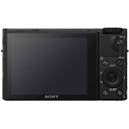Camera foto DCS-RX100 IV Black, 20.2 MP, CMOS 1" (13.2 x 8.8 mm), 2.9x optical zoom, 3" TFT LCD, Optical SteadyShot, Filmare 4K (30fps), WiFi, NFC