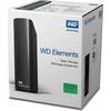 Hard disk extern Western Digital Elements Desktop 4TB USB 3.0 Black