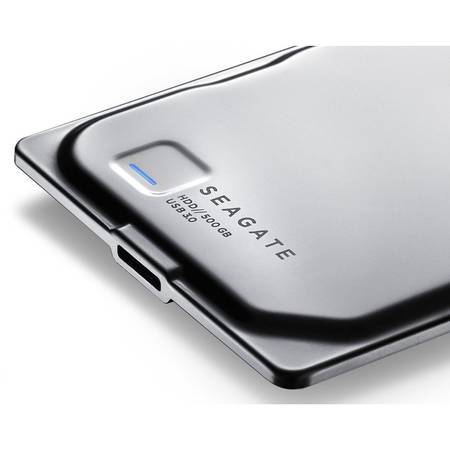 HDD extern, 500GB, SEVEN, 2.5", USB3.0, argintiu