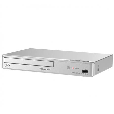 Panasonic 3D Blu-Ray Player DMP-BDT166EG, Silver