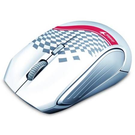 Mouse Genius Wireless, optic, DX-6800, 1200dpi, alb, 2.4GHz, USB