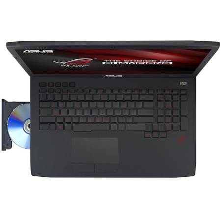 Laptop ASUS ROG G751JT-T7211D, 17.3" FHD, Intel Core i7-4750HQ up to 3.20 GHz, 24GB, 1TB + 512GB SSD, GeForce GTX 970M 3GB, Black