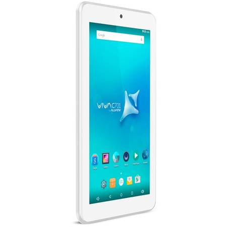 Tableta Allview Viva C701, LCD 7", QuadCore Cortex A7, WiFi, 8 GB, White