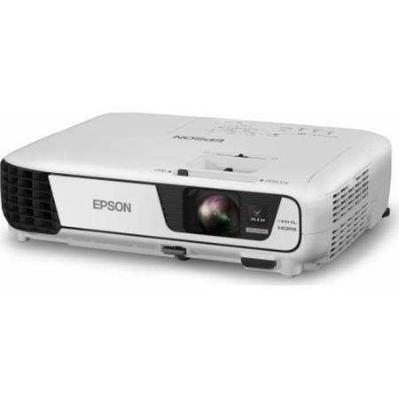 Videoproiector Epson EB-U32, Wireless, Full-HD, 3200 lumeni, 1920 x 1200, Contrast 15000:1 Alb