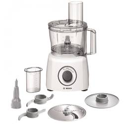 Bosch Robot de bucatarie MCM3100W, 800 W, 2 viteze + functie Moment, bol, alb/gri