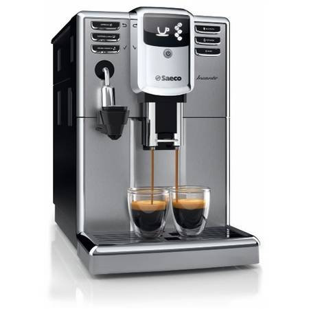 Espressor automat Saeco Incanto HD8914/09, 1.8 l, 1850 W, 15 bar, sistem automat spumare a laptelui, 5 varietati de cafea, AquaClean, inox/negru