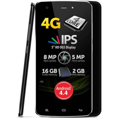 Telefon mobil Allview V1 Viper S4G, Dual Sim 4G, Blue Black