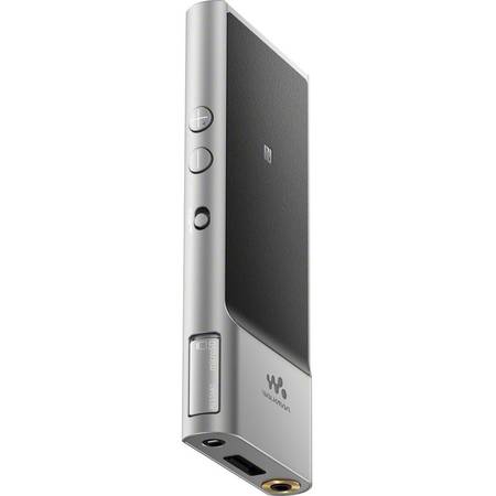 MP4 Player NW-ZX100HNS, 128 GB, Argintiu