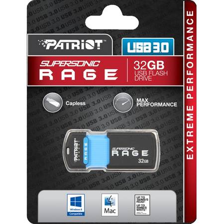 Memorie externa Patriot Supersonic Rage XT 32GB, USB 3.0