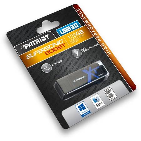 Memorie externa Patriot Supersonic Boost 128GB, USB 3.0