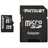 Card memorie Patriot Micro SDHC LX Series 32GB UHS-I Class 10 + Adaptor SD