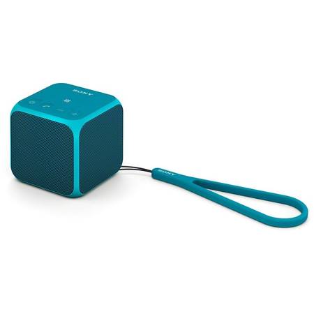 Boxa wireless portabila SONY SRS-X11, conectare Bluetooth NFC, putere de redare 10 W, culoare albastru