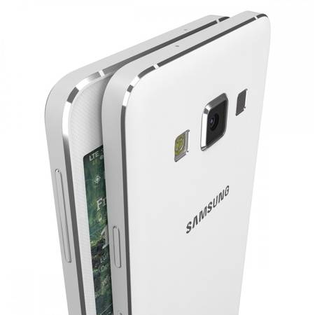 Telefon Mobil Samsung Galaxy A3 Dual Sim 8GB LTE 4G Alb A3000