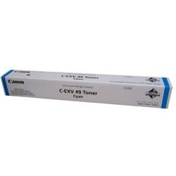 Toner Canon C-EXV49C, cyan, capacitate 19000 pagini, pentru iR Advance C3300i, 3320i, 3325i