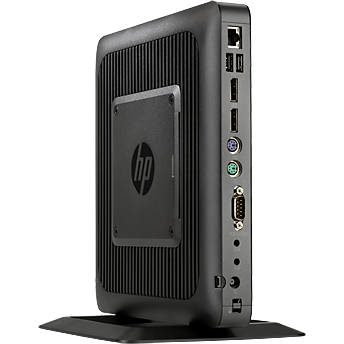 Mini Desktop HP t620 Flexible Thin Client, Procesor AMD Dual-Core GX-217GA, 4GB RAM, 16GB M.2 SSD, Windows Embedded Standard 7E