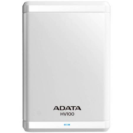 Hard disk extern A-Data Classic HV100 1TB 2.5" USB 3.0 white