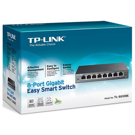 Switch TP-LINK Gigabit TL-SG108E