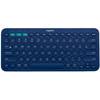 Tastatura Bluetooth Logitech K380, Multi-Device, Albastru