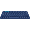 Tastatura Bluetooth Logitech K380, Multi-Device, Albastru
