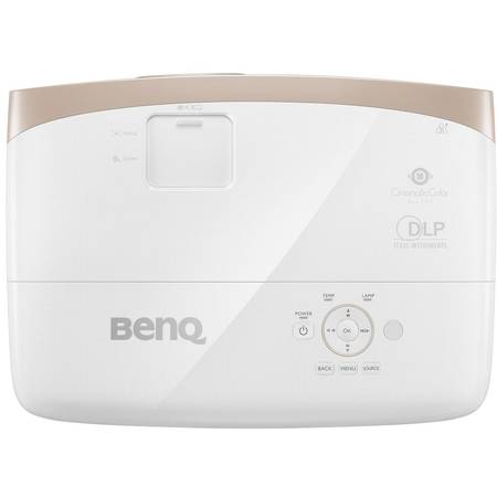 Videoproiector BenQ W2000, Full HD, Home Cinema, 2000 Lumeni, Contrsat 15000:1, Alb