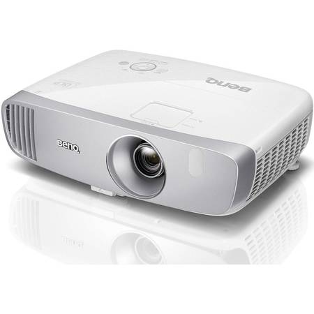 Videoproiector 3D BenQ W1110, Full HD, Home Cinema, 2200 Lumeni, Contrast 15000:1, Alb